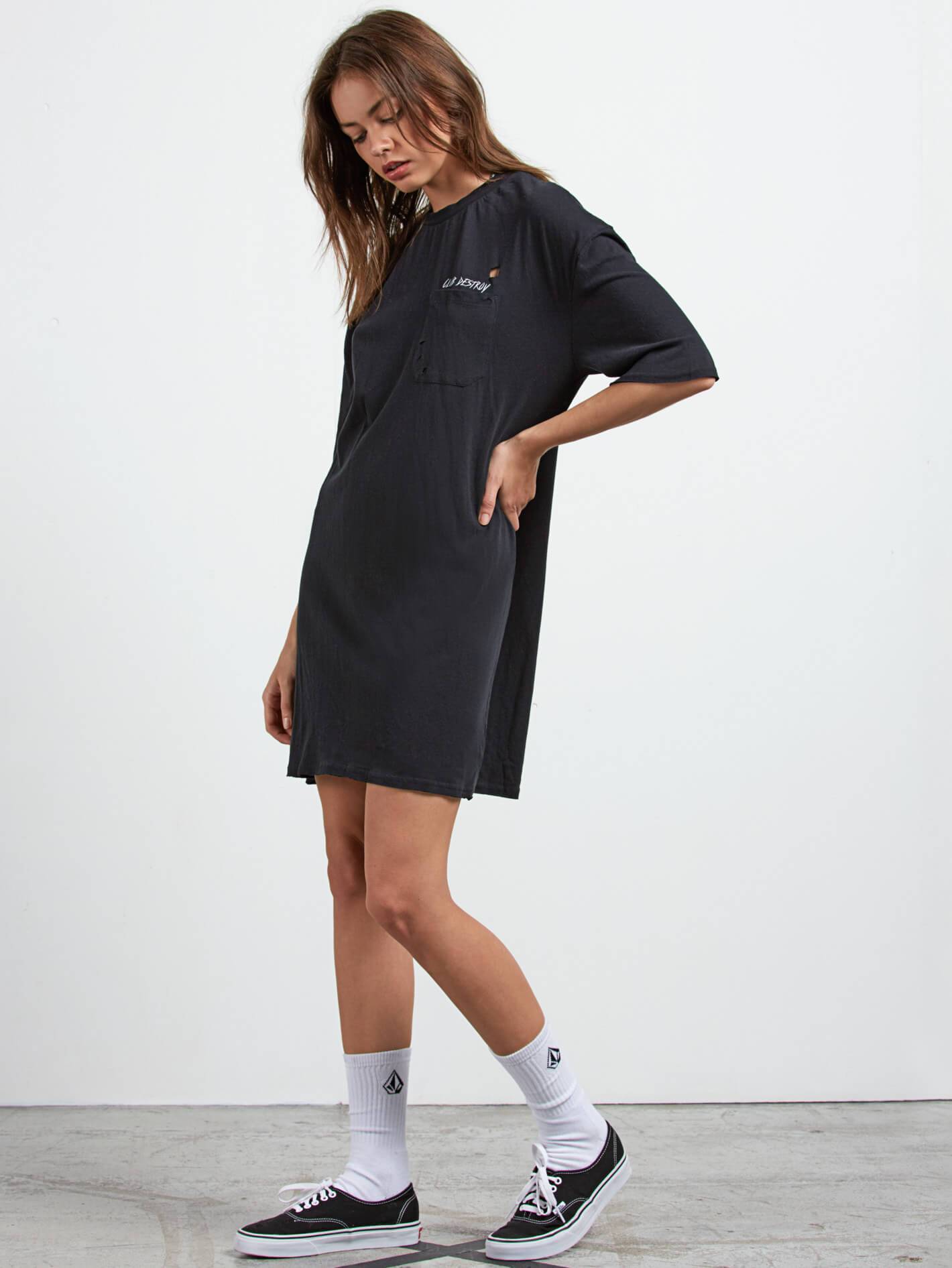 Club Destroy Dre Dress - Black