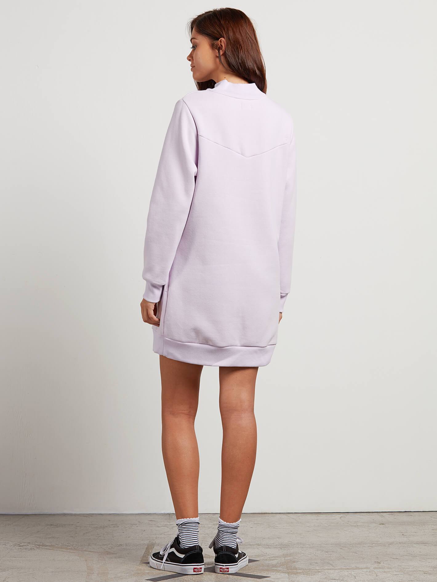 Burn City Flc Dre Dress - Light Purple