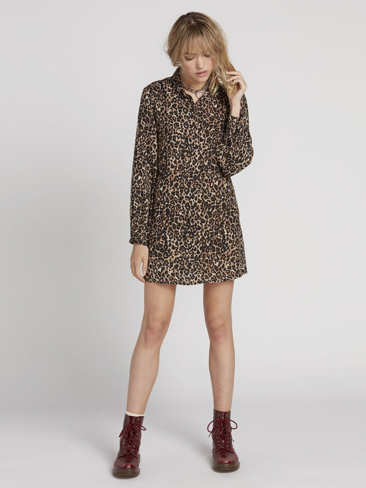 Fad Friend Dress - Animal Print