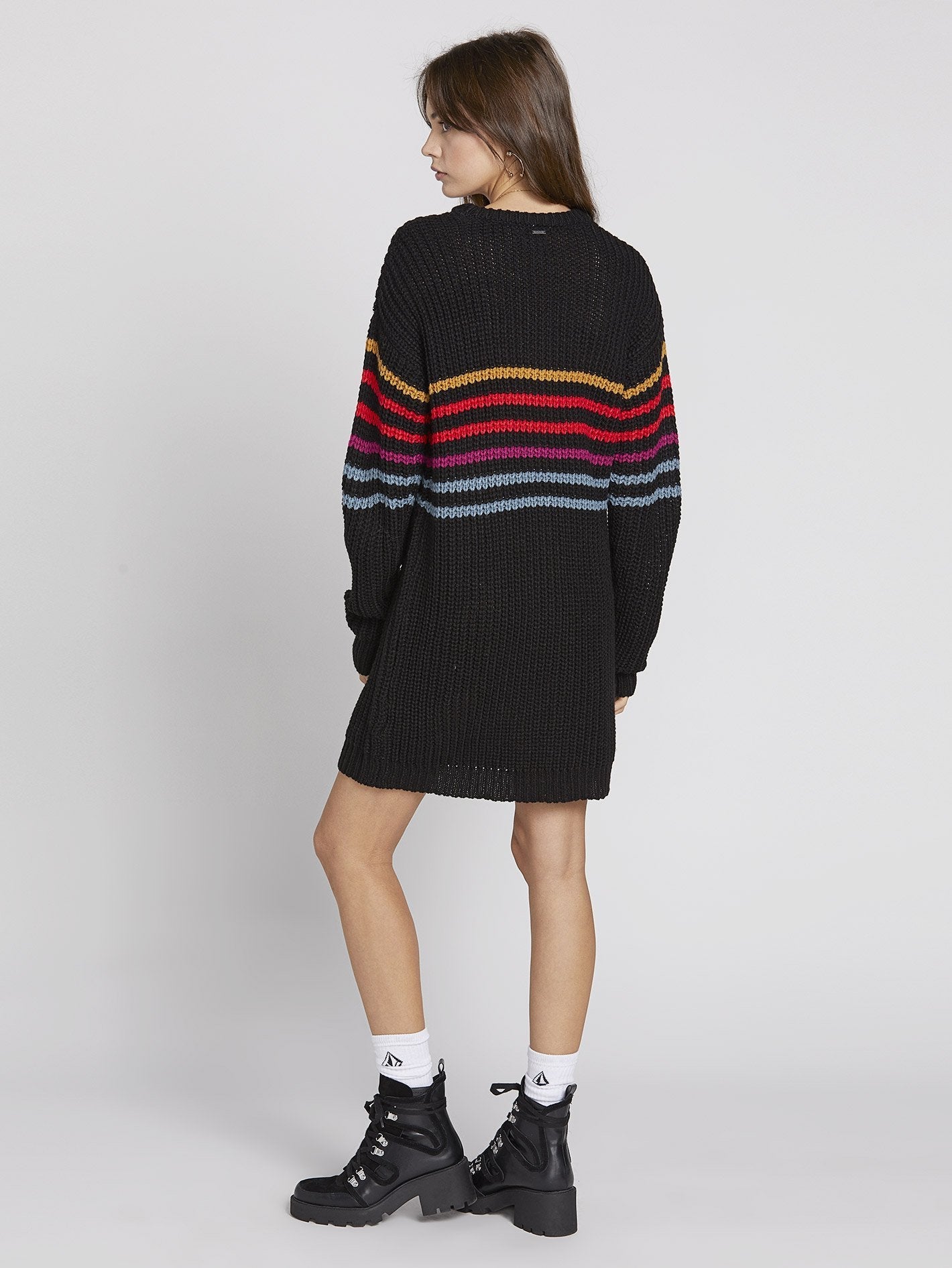 Move On Up Dress - Black Combo