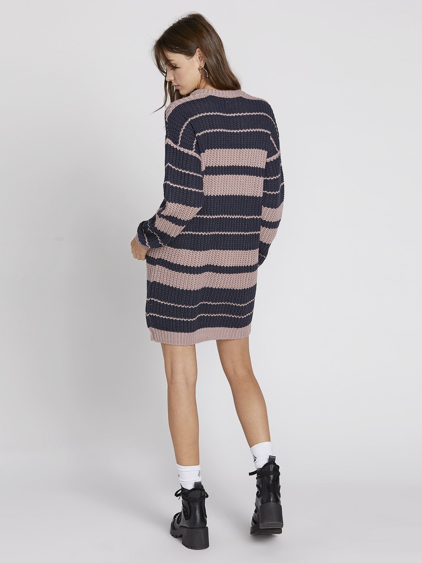 Move On Up Dress - Faded Mauve