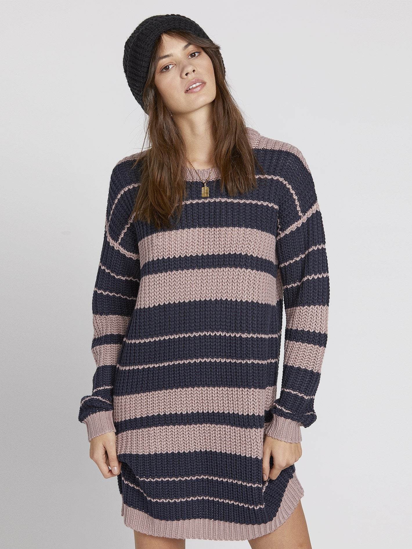 Move On Up Dress - Faded Mauve