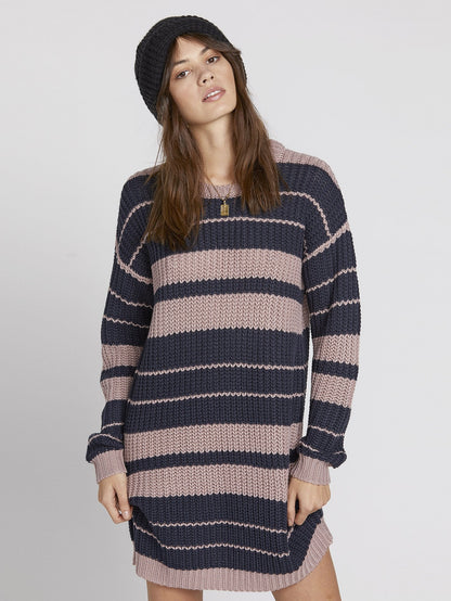 Move On Up Dress - Faded Mauve