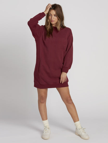 Yomcom Dress - Zinfandel