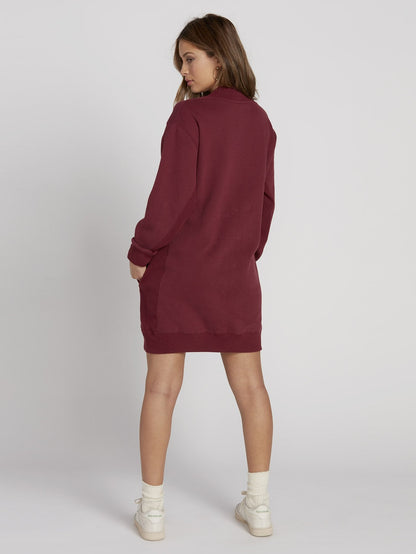 Yomcom Dress - Zinfandel