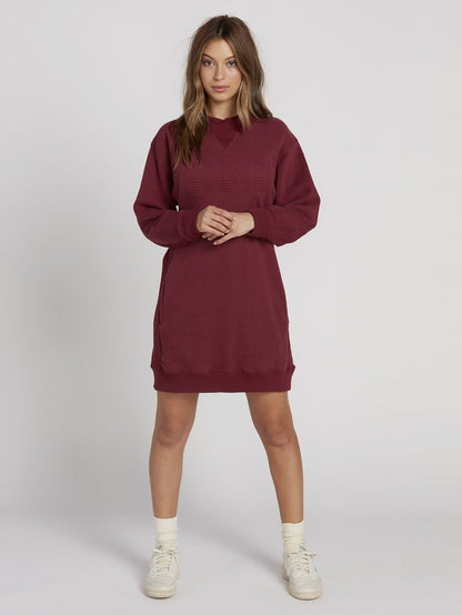 Yomcom Dress - Zinfandel