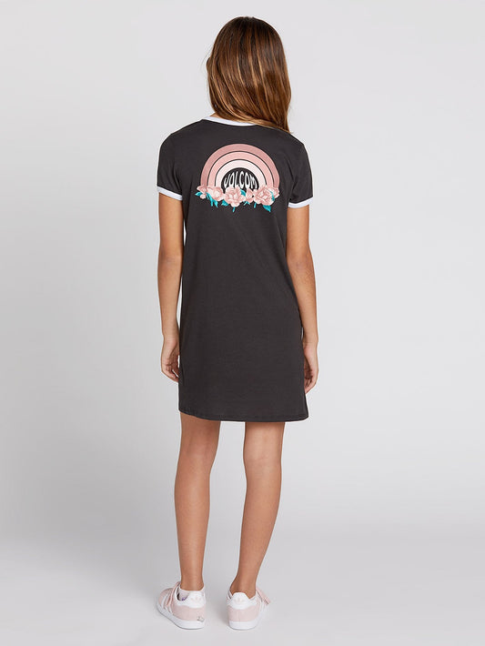 Trippy Drippy Dress - Black