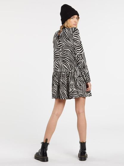 Golden Hour Dress - ANIMAL PRINT