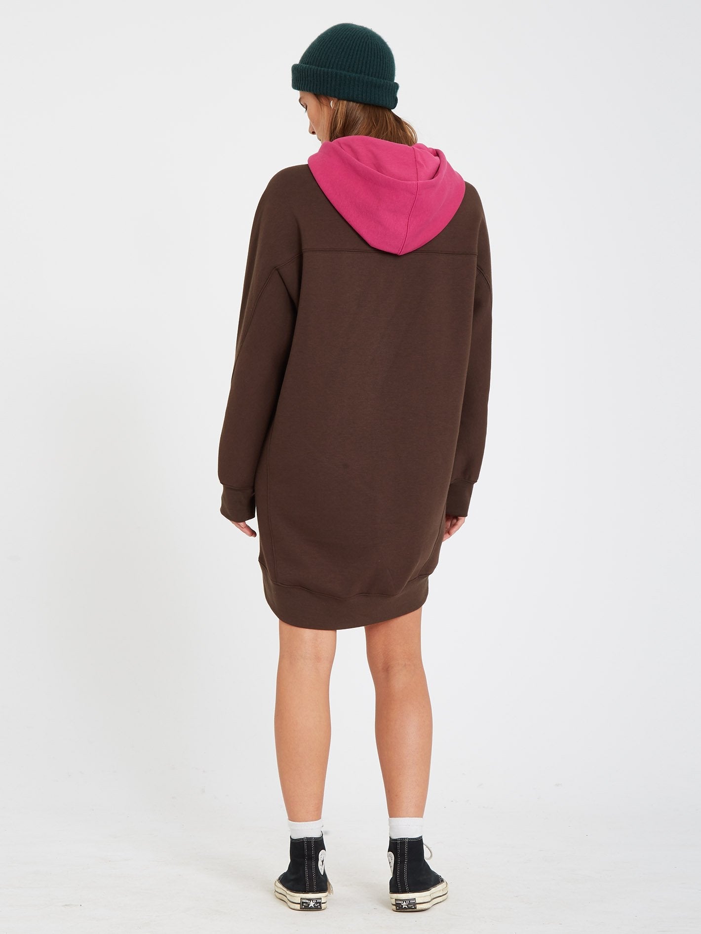 Weirdi Dress - DARK BROWN