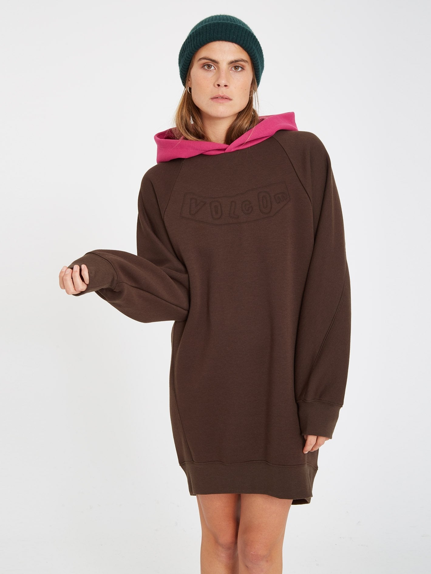 Weirdi Dress - DARK BROWN