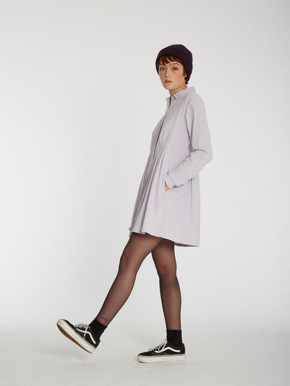That'S My Cord Dress - LAVENDER