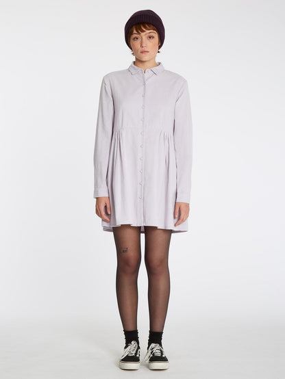That'S My Cord Dress - LAVENDER