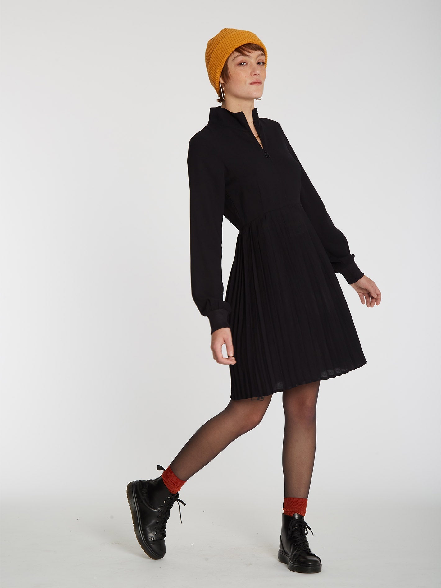 Sabilly Dress - BLACK