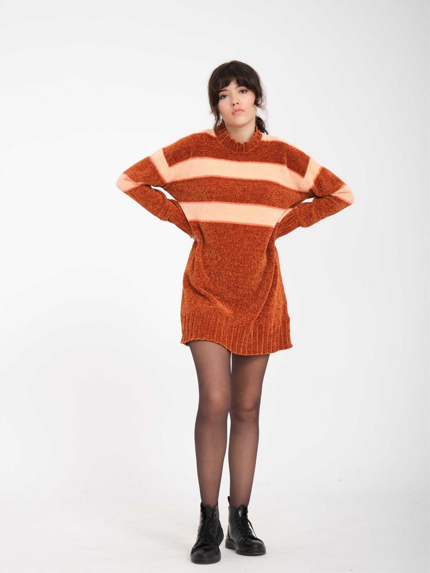 Bubble Tea Dress - NUTMEG