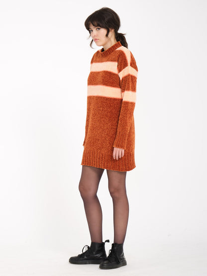 Bubble Tea Dress - NUTMEG