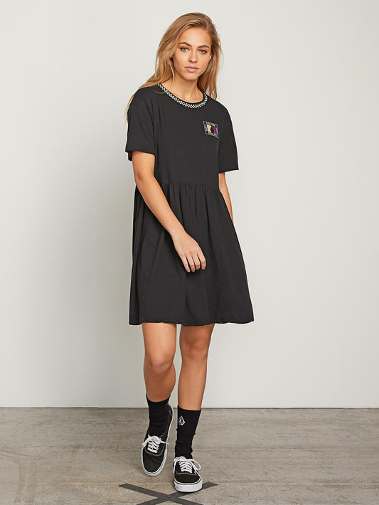 Stone Dreamin Dress - Black
