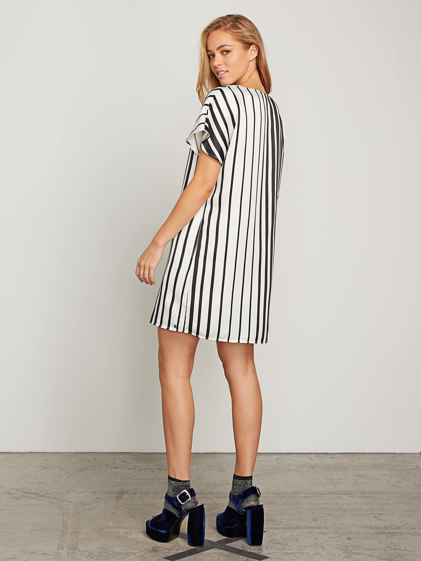 Git Faded Dress - Broken White