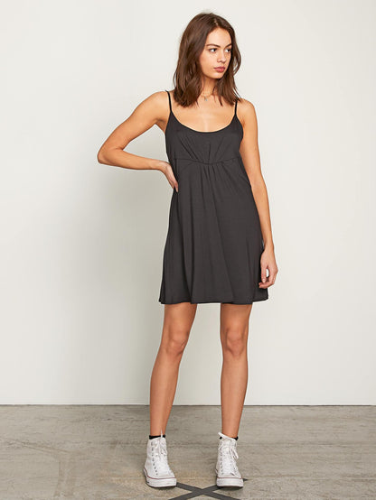 Want My Luv Cami Dress - Black