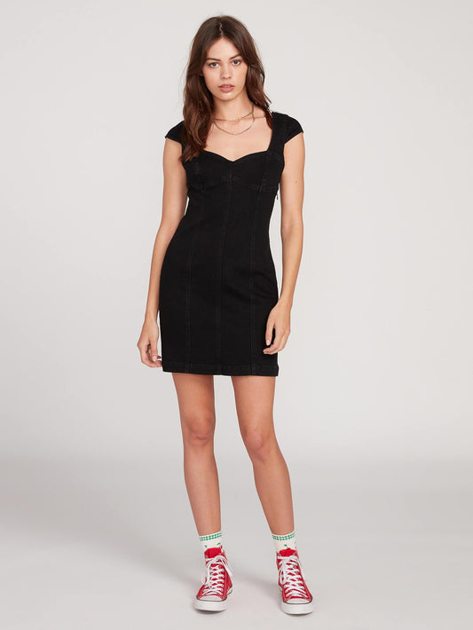 Im Not Sweet Dress - Premium Wash Black