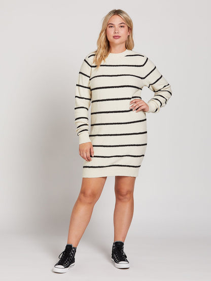 So Far So Good Dress - Bone