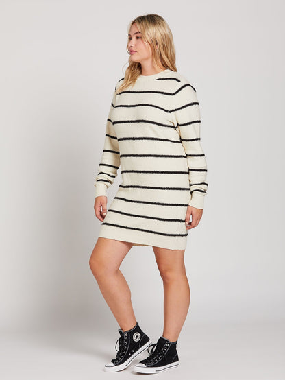 So Far So Good Dress - Bone