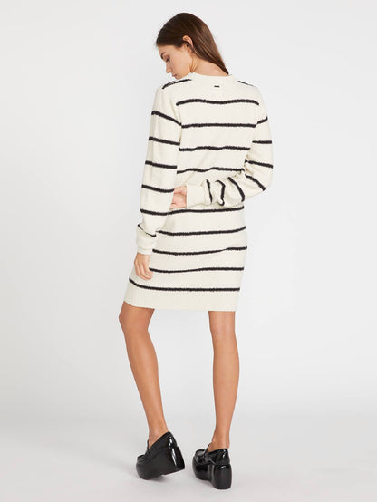 So Far So Good Dress - Bone