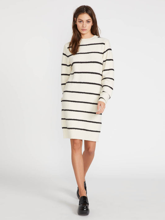 So Far So Good Dress - Bone