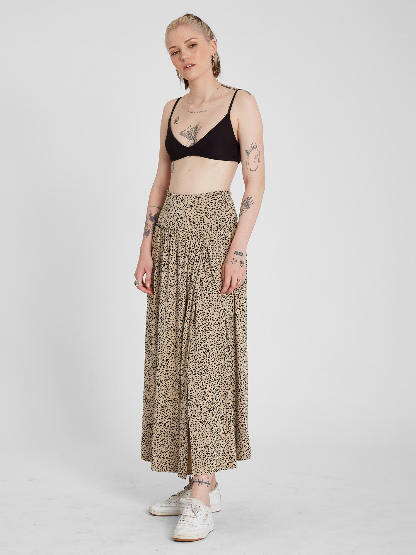 High Wired Skirt - Animal Print
