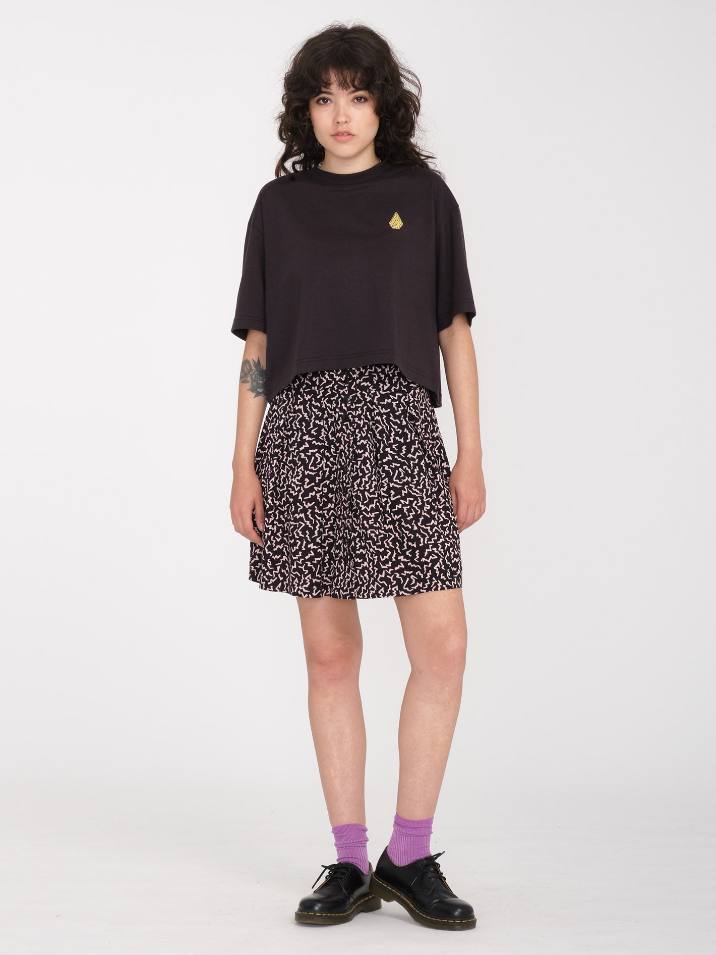 Surfpunk Skirt - BLACK