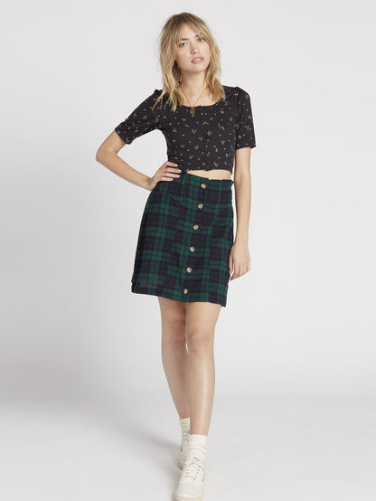 Untamed Feels Skirt - Green