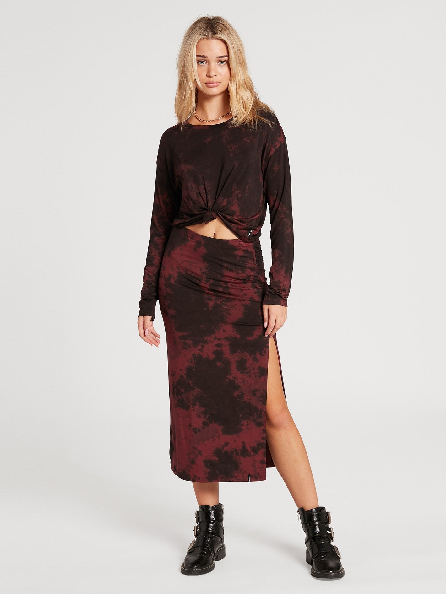 Be Easy Babe Skirt - AUBURN