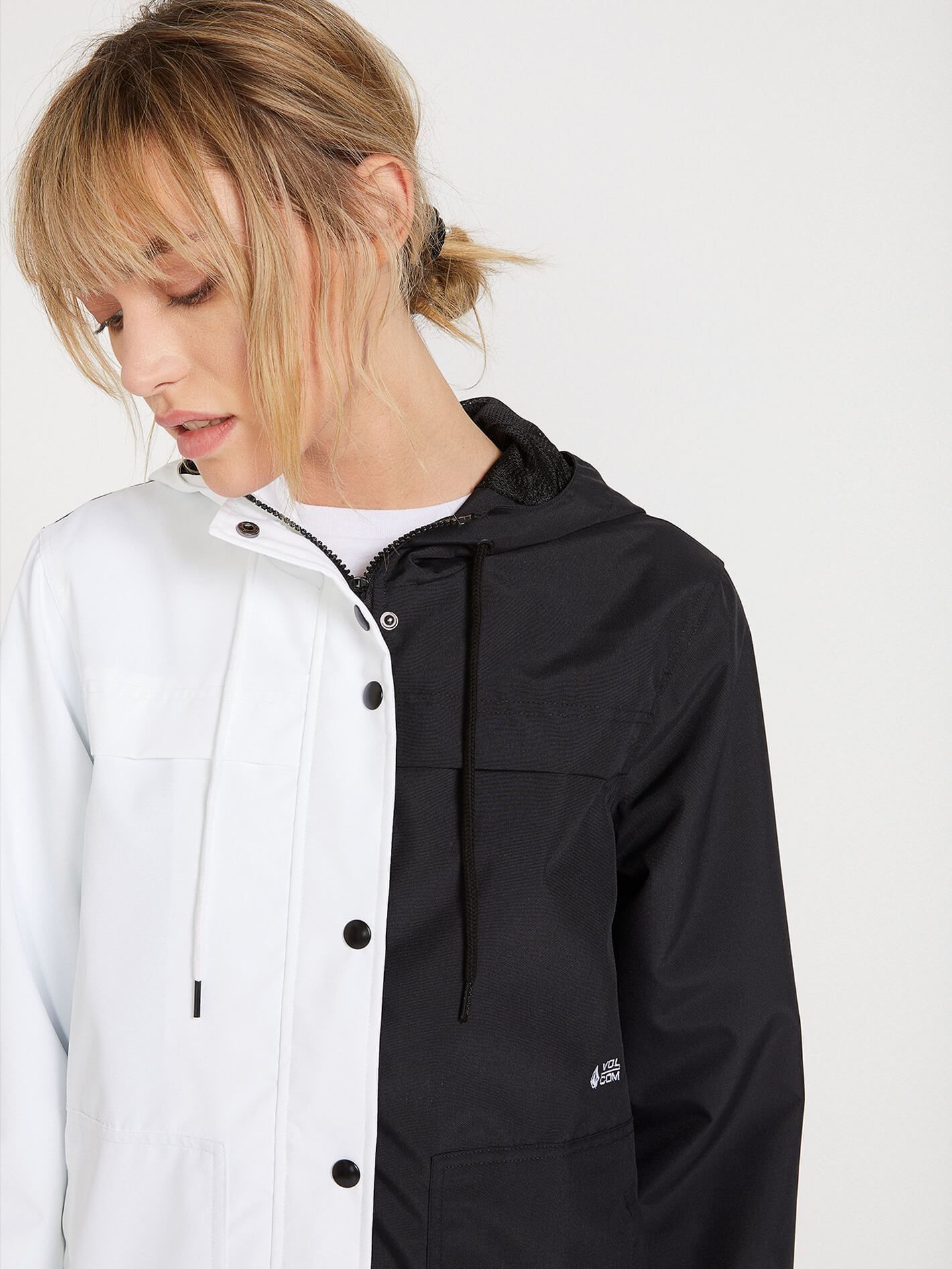 Enemy Stone Jacket - Black White