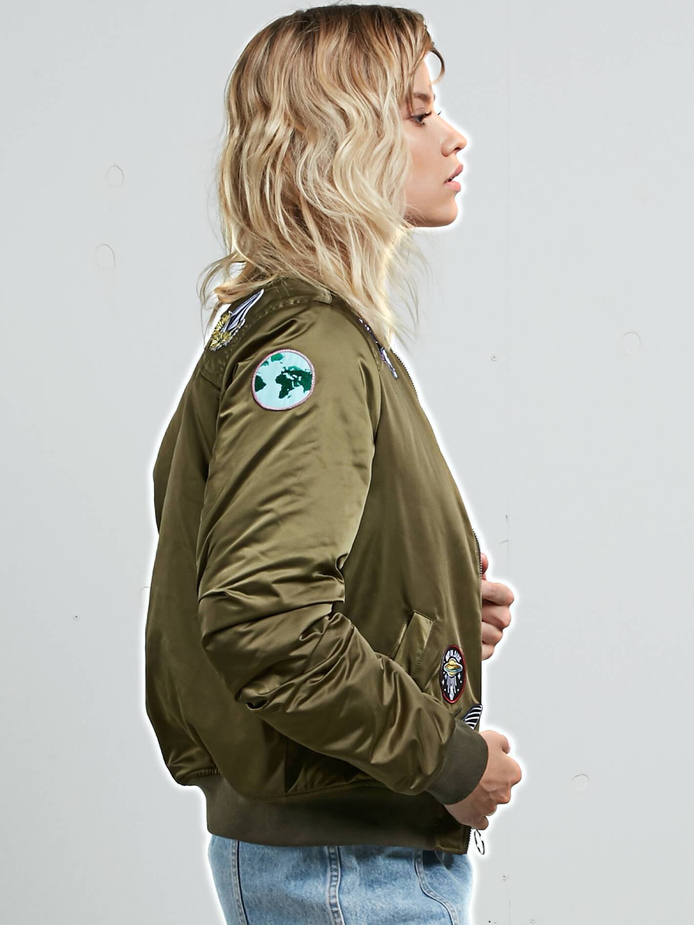 GMJ Bomber Jacket - Dark Camo