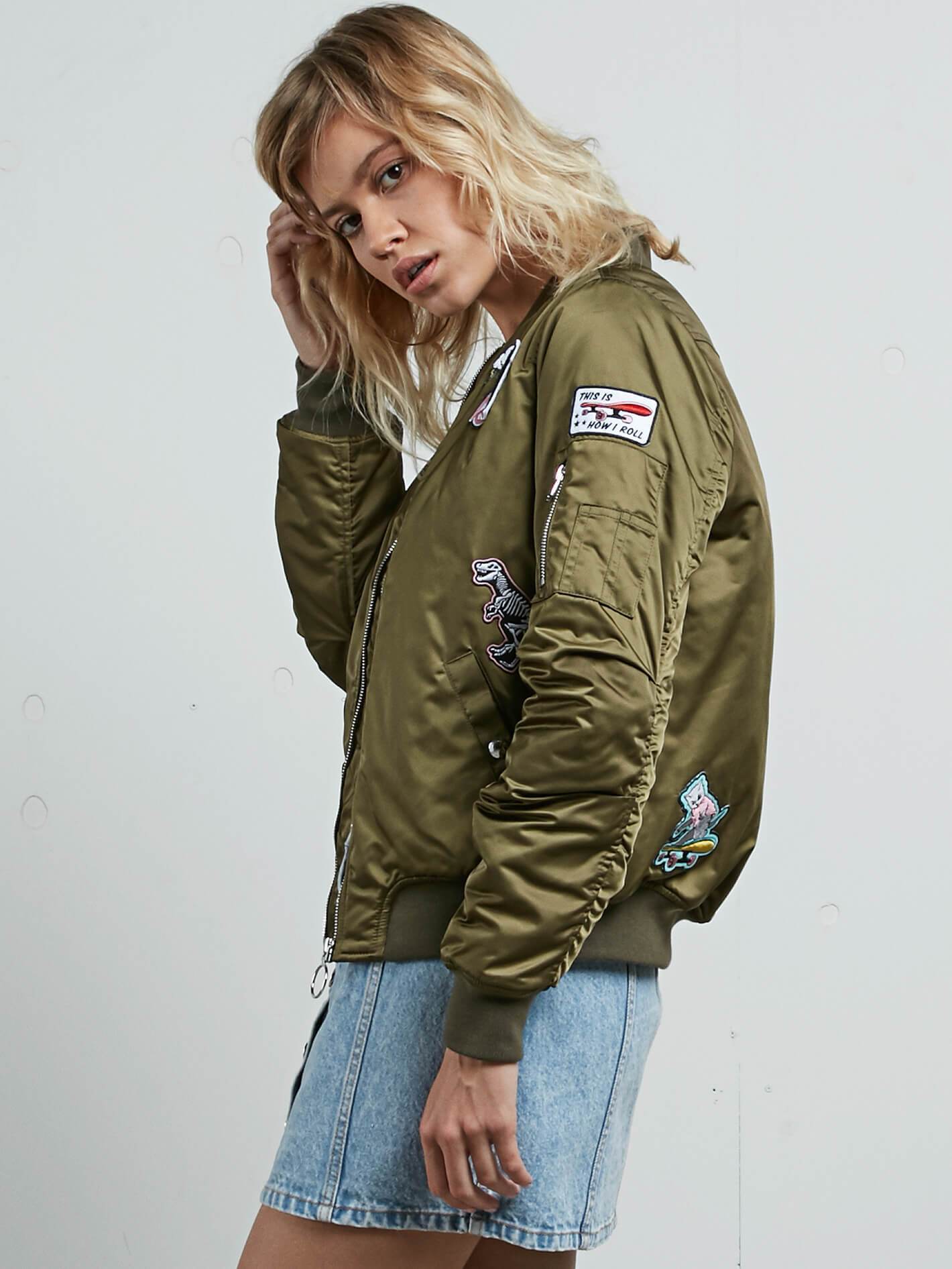 GMJ Bomber Jacket - Dark Camo