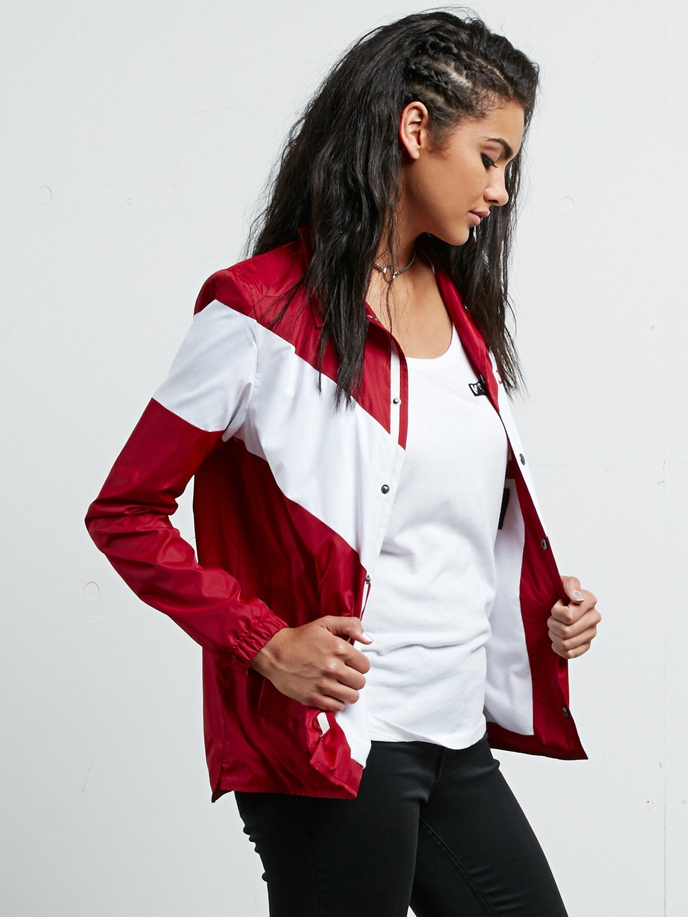 Coach Away Jacket - Chili Red