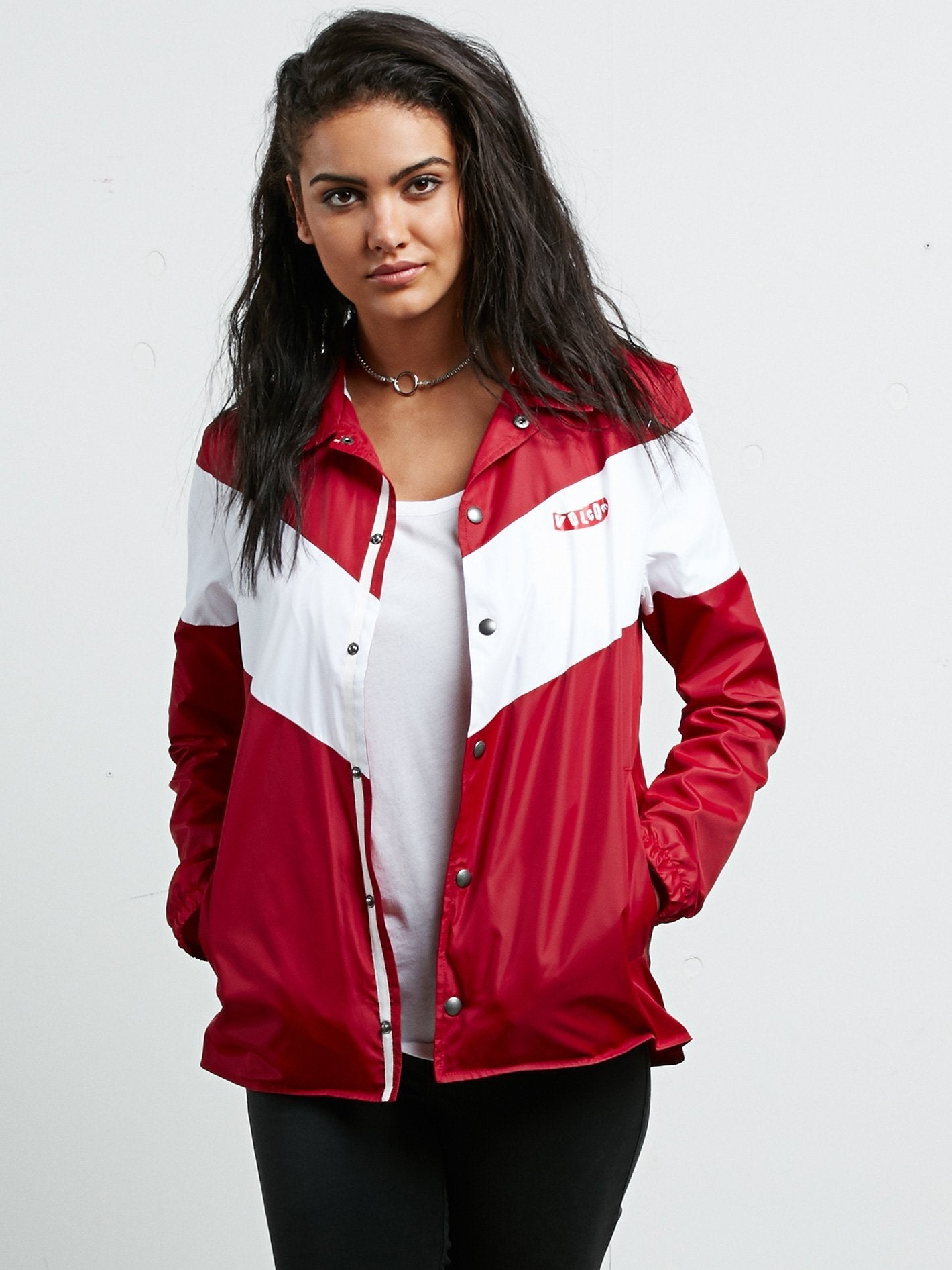 Coach Away Jacket - Chili Red