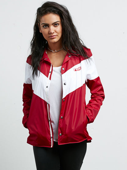 Coach Away Jacket - Chili Red