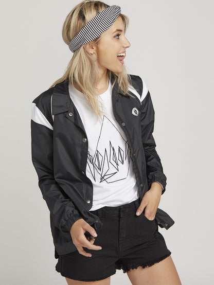 Coah Up Jacket  - Black