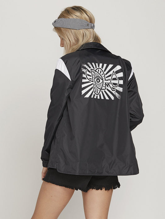 Coah Up Jacket  - Black