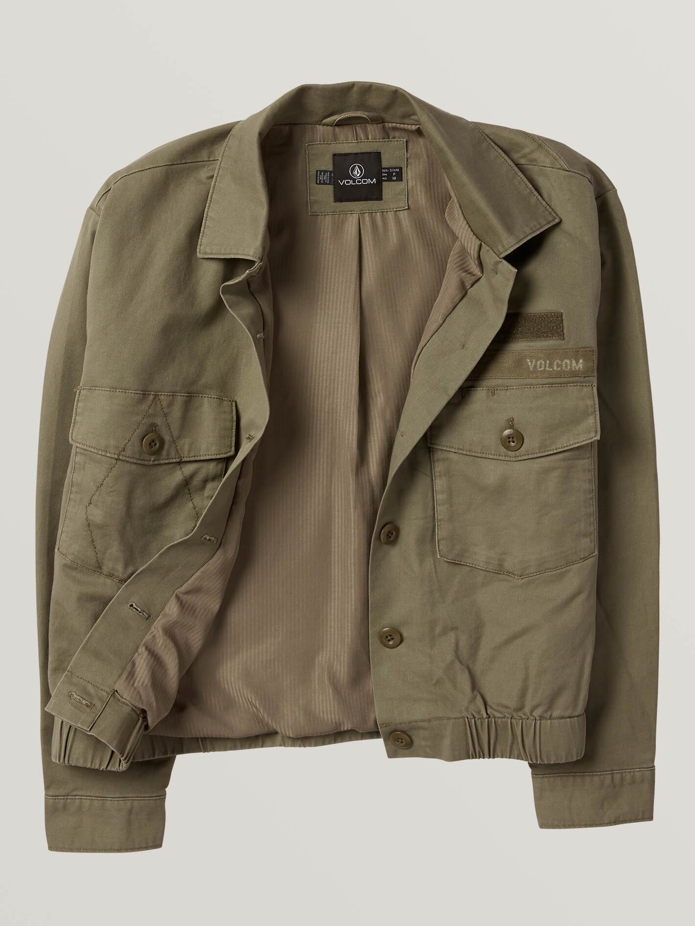 Army Whaler Jacket - Army Green Combo