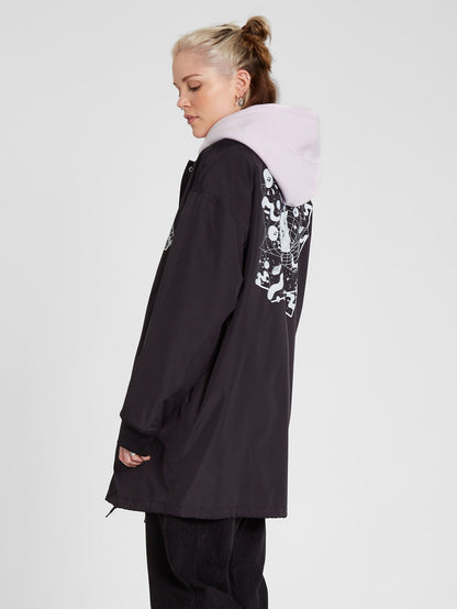 Vlong Coach Jacket - Black