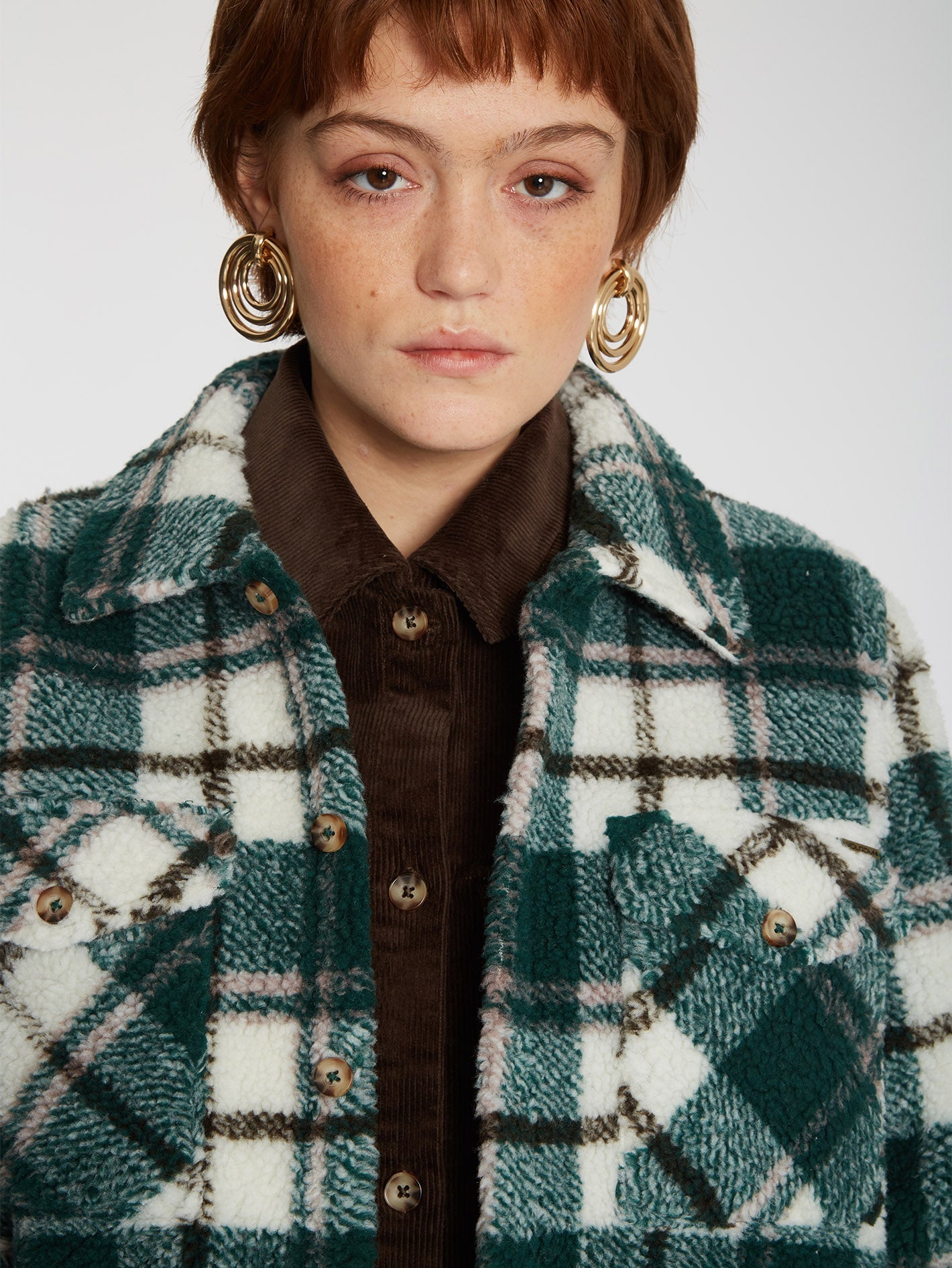 Silent Sherpa Jacket - DARK PINE