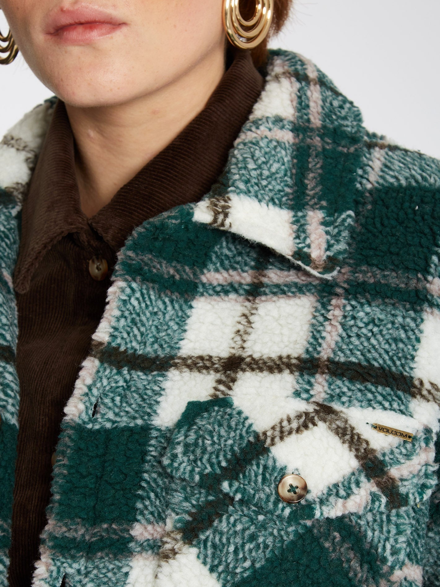 Silent Sherpa Jacket - DARK PINE