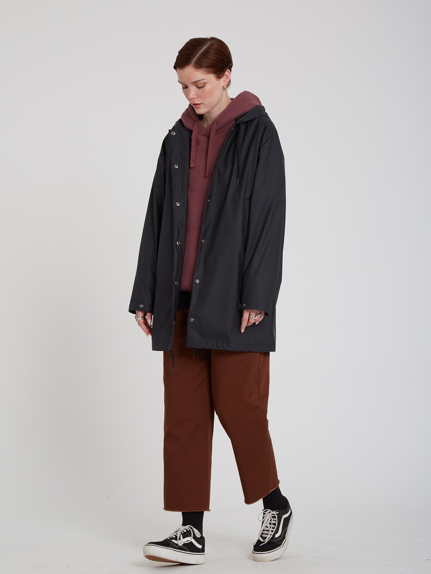 Max Loeffler Rain Coat - BLACK