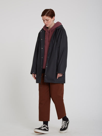 Max Loeffler Rain Coat - BLACK