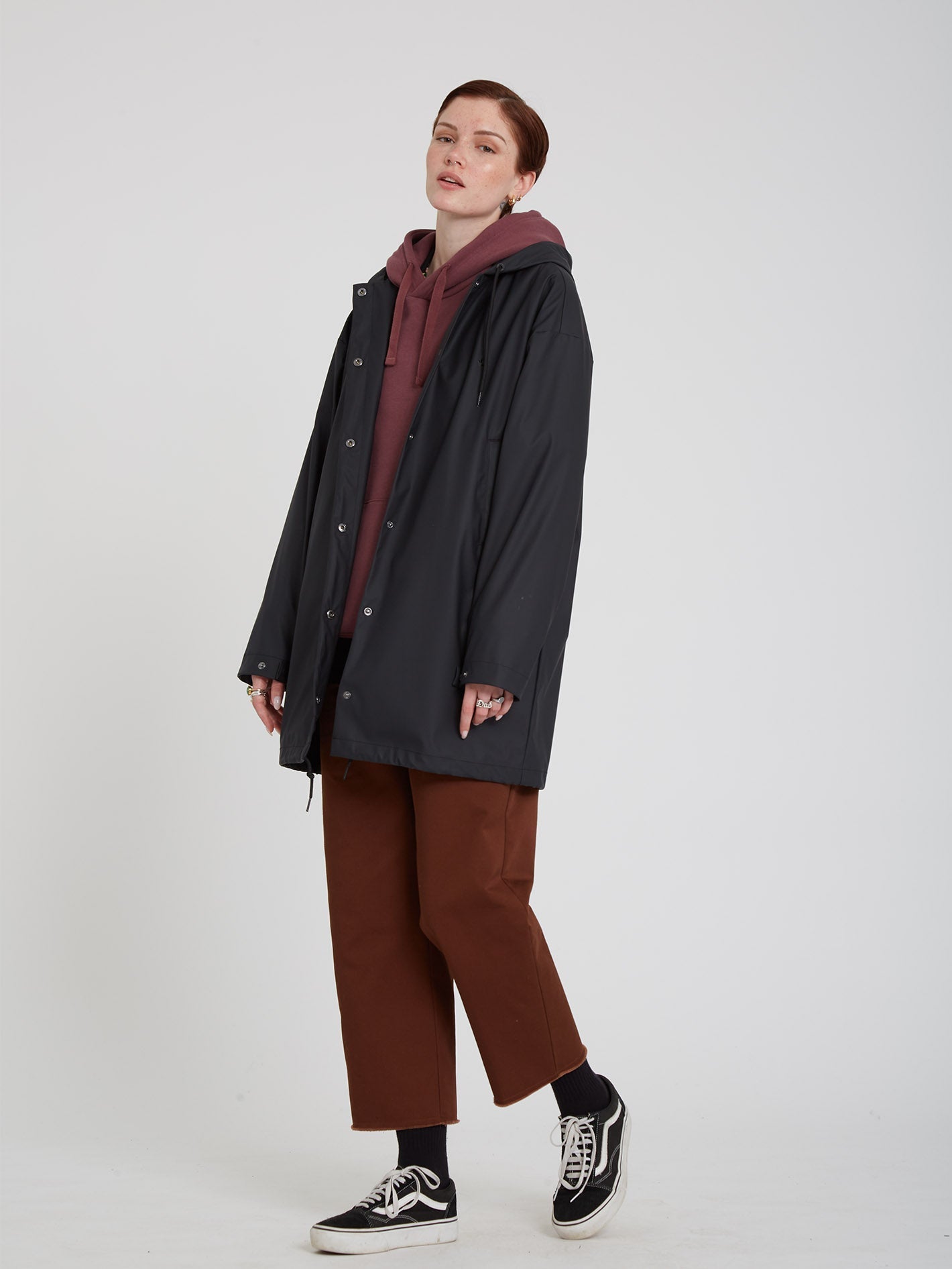 Max Loeffler Rain Coat - BLACK