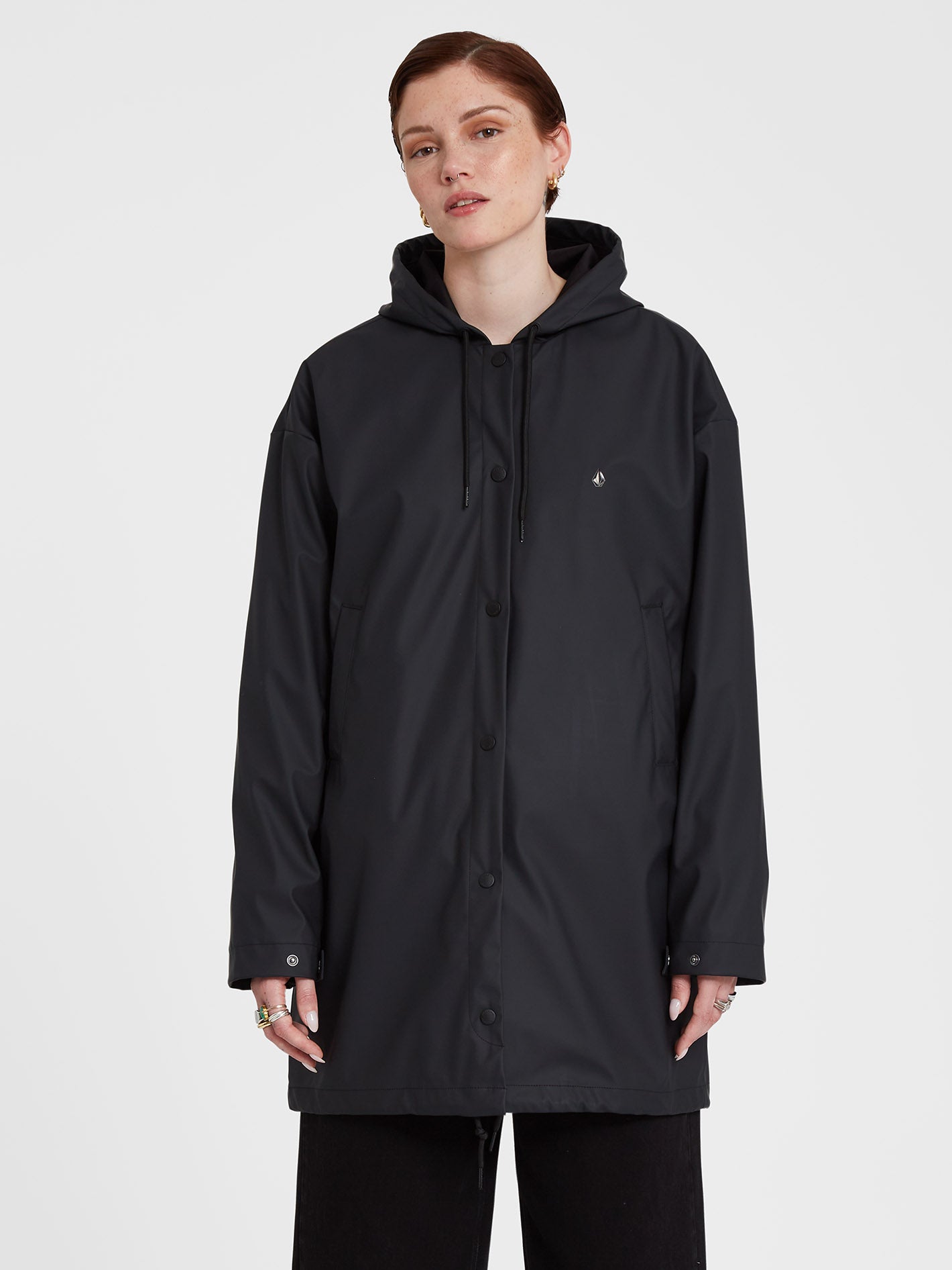 Max Loeffler Rain Coat - BLACK