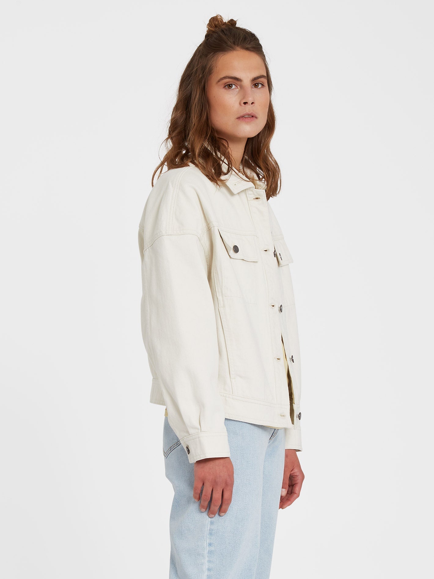 Deelyght Denim Jacket - CLOUD