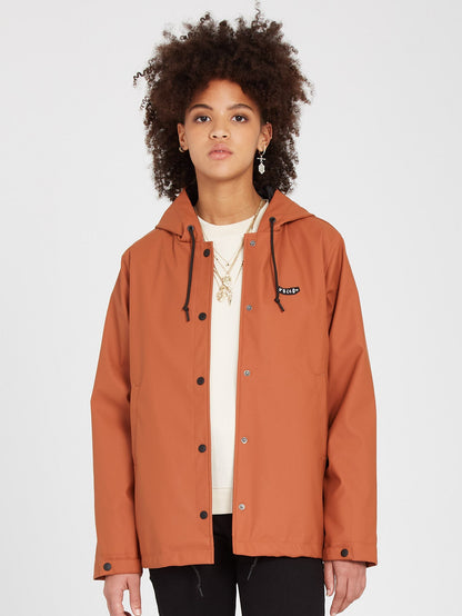 Sprain Dead Raincoat - DARK CLAY