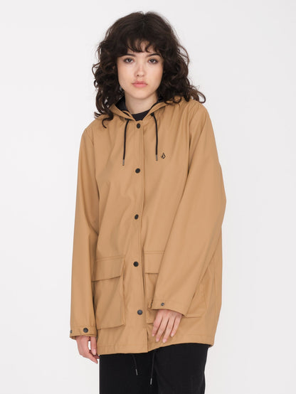 Rainstone Raincoat - MOCHA